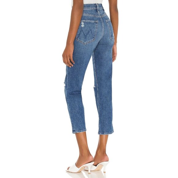 NWT Mother Superior Tomcat in Playing With Scissors High Rise Destroyed Jeans 31 - Picture 3 of 14